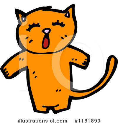 Royalty-Free (RF) Cat Clipart Illustration by lineartestpilot - Stock Sample #1161899