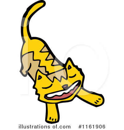 Royalty-Free (RF) Cat Clipart Illustration by lineartestpilot - Stock Sample #1161906