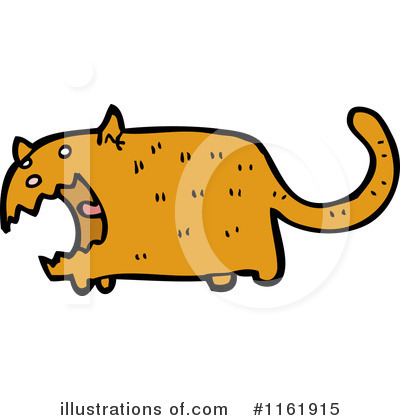 Royalty-Free (RF) Cat Clipart Illustration by lineartestpilot - Stock Sample #1161915