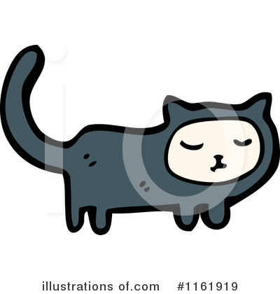 Royalty-Free (RF) Cat Clipart Illustration by lineartestpilot - Stock Sample #1161919