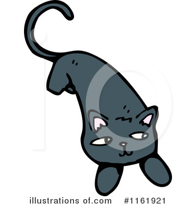 Royalty-Free (RF) Cat Clipart Illustration by lineartestpilot - Stock Sample #1161921