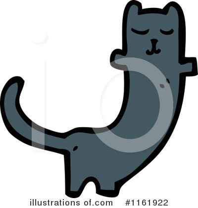 Royalty-Free (RF) Cat Clipart Illustration by lineartestpilot - Stock Sample #1161922