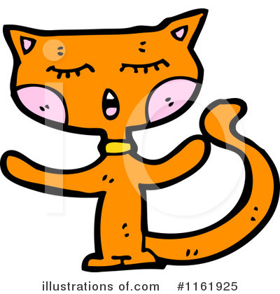 Royalty-Free (RF) Cat Clipart Illustration by lineartestpilot - Stock Sample #1161925