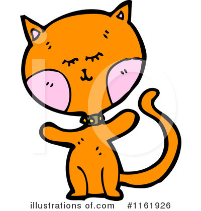 Royalty-Free (RF) Cat Clipart Illustration by lineartestpilot - Stock Sample #1161926