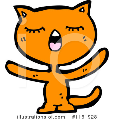 Royalty-Free (RF) Cat Clipart Illustration by lineartestpilot - Stock Sample #1161928
