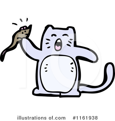 Royalty-Free (RF) Cat Clipart Illustration by lineartestpilot - Stock Sample #1161938