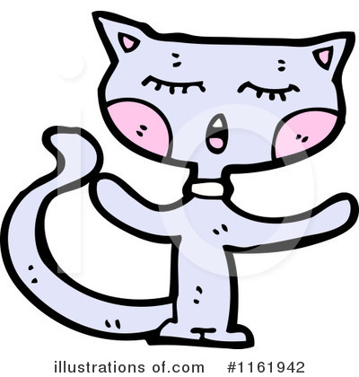 Royalty-Free (RF) Cat Clipart Illustration by lineartestpilot - Stock Sample #1161942