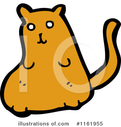 Royalty-Free (RF) Cat Clipart Illustration by lineartestpilot - Stock Sample #1161955