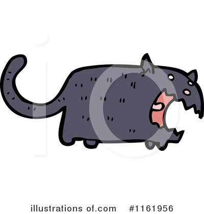 Royalty-Free (RF) Cat Clipart Illustration by lineartestpilot - Stock Sample #1161956