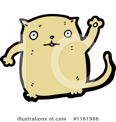 Royalty-Free (RF) Cat Clipart Illustration by lineartestpilot - Stock Sample #1161966