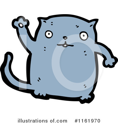 Royalty-Free (RF) Cat Clipart Illustration by lineartestpilot - Stock Sample #1161970