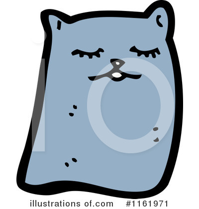 Royalty-Free (RF) Cat Clipart Illustration by lineartestpilot - Stock Sample #1161971