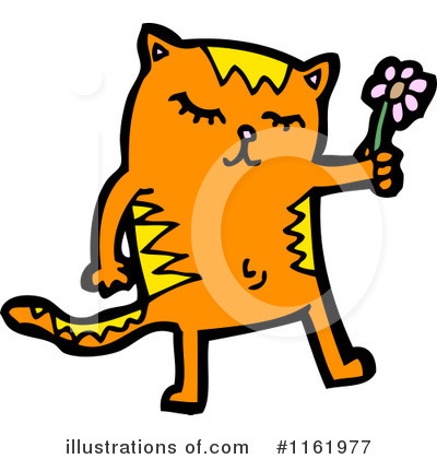 Royalty-Free (RF) Cat Clipart Illustration by lineartestpilot - Stock Sample #1161977