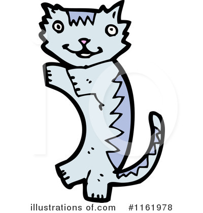 Royalty-Free (RF) Cat Clipart Illustration by lineartestpilot - Stock Sample #1161978