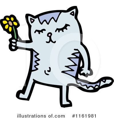Royalty-Free (RF) Cat Clipart Illustration by lineartestpilot - Stock Sample #1161981