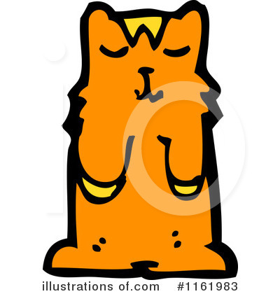 Royalty-Free (RF) Cat Clipart Illustration by lineartestpilot - Stock Sample #1161983