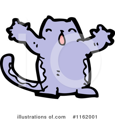 Royalty-Free (RF) Cat Clipart Illustration by lineartestpilot - Stock Sample #1162001