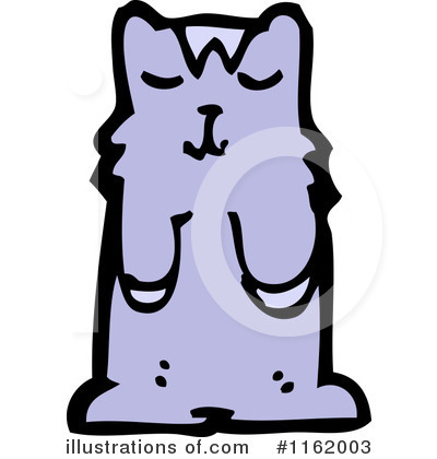 Royalty-Free (RF) Cat Clipart Illustration by lineartestpilot - Stock Sample #1162003