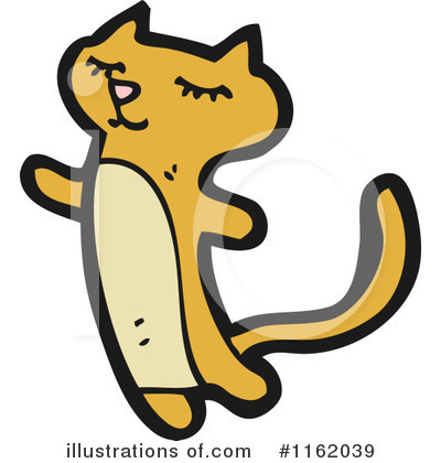 Royalty-Free (RF) Cat Clipart Illustration by lineartestpilot - Stock Sample #1162039