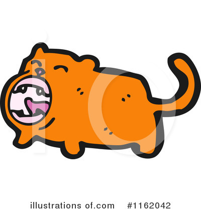 Royalty-Free (RF) Cat Clipart Illustration by lineartestpilot - Stock Sample #1162042