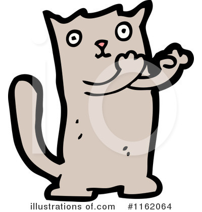 Royalty-Free (RF) Cat Clipart Illustration by lineartestpilot - Stock Sample #1162064