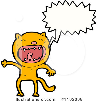 Royalty-Free (RF) Cat Clipart Illustration by lineartestpilot - Stock Sample #1162068