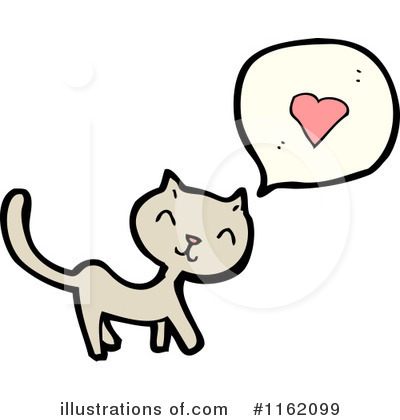 Royalty-Free (RF) Cat Clipart Illustration by lineartestpilot - Stock Sample #1162099