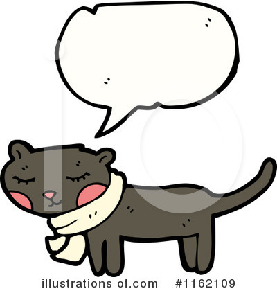 Royalty-Free (RF) Cat Clipart Illustration by lineartestpilot - Stock Sample #1162109