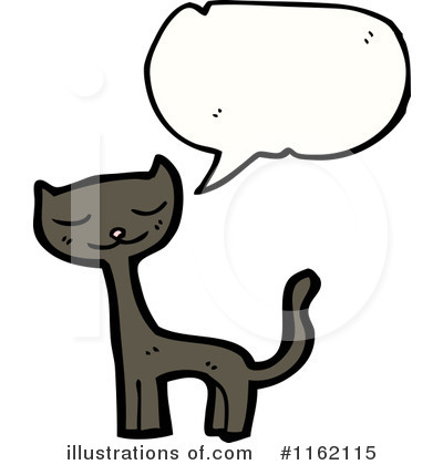 Royalty-Free (RF) Cat Clipart Illustration by lineartestpilot - Stock Sample #1162115