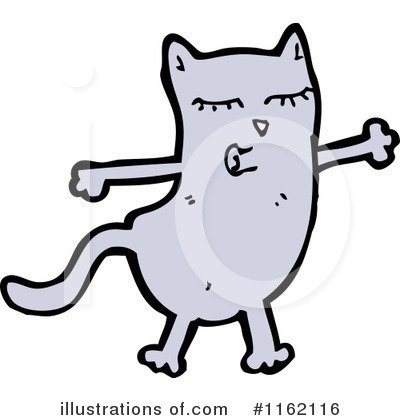 Royalty-Free (RF) Cat Clipart Illustration by lineartestpilot - Stock Sample #1162116