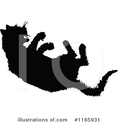 Royalty-Free (RF) Cat Clipart Illustration by Prawny Vintage - Stock Sample #1165931