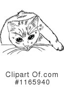 Cat Clipart #1165940 by Prawny Vintage