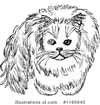 Royalty-Free (RF) Cat Clipart Illustration by Prawny Vintage - Stock Sample #1165943