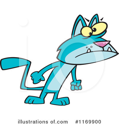 Royalty-Free (RF) Cat Clipart Illustration by toonaday - Stock Sample #1169900