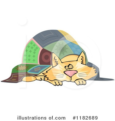 Royalty-Free (RF) Cat Clipart Illustration by djart - Stock Sample #1182689