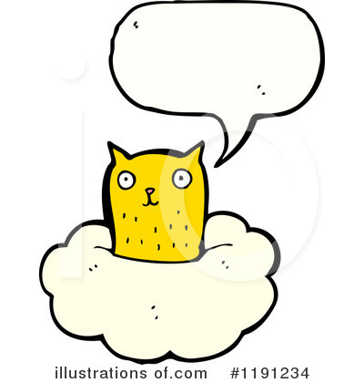 Royalty-Free (RF) Cat Clipart Illustration by lineartestpilot - Stock Sample #1191234