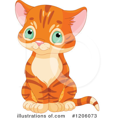 Kitten Clipart #1206073 by Pushkin