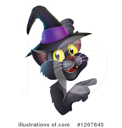Royalty-Free (RF) Cat Clipart Illustration by AtStockIllustration - Stock Sample #1207645