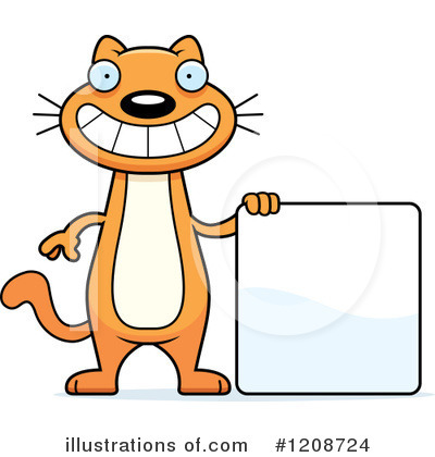 Royalty-Free (RF) Cat Clipart Illustration by Cory Thoman - Stock Sample #1208724