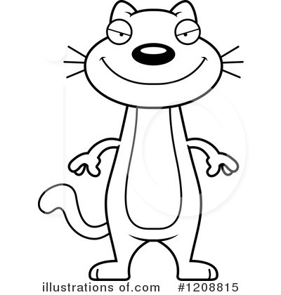 Royalty-Free (RF) Cat Clipart Illustration by Cory Thoman - Stock Sample #1208815