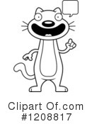 Cat Clipart #1208817 by Cory Thoman