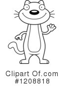 Cat Clipart #1208818 by Cory Thoman