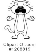 Cat Clipart #1208819 by Cory Thoman