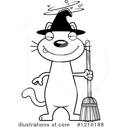 Royalty-Free (RF) Cat Clipart Illustration by Cory Thoman - Stock Sample #1210188