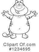 Cat Clipart #1234695 by Hit Toon