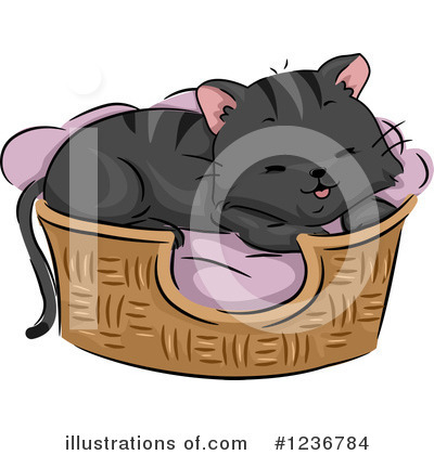 Royalty-Free (RF) Cat Clipart Illustration by BNP Design Studio - Stock Sample #1236784
