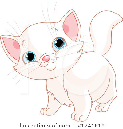 Royalty-Free (RF) Cat Clipart Illustration by Pushkin - Stock Sample #1241619