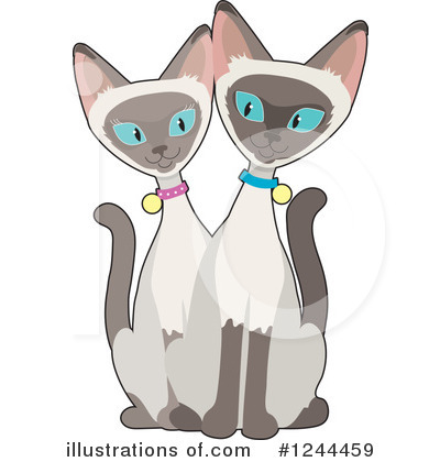 Cat Clipart #1244459 by Maria Bell