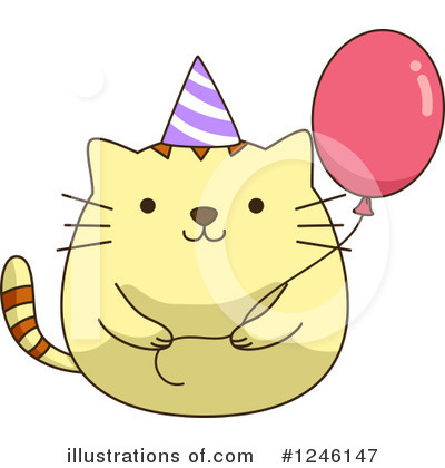 Royalty-Free (RF) Cat Clipart Illustration by BNP Design Studio - Stock Sample #1246147