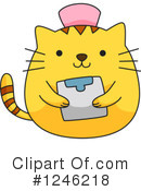 Cat Clipart #1246218 by BNP Design Studio